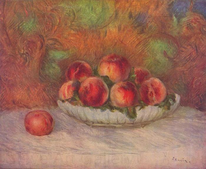 Pierre-Auguste Renoir Stilleben mit Fruchten Norge oil painting art